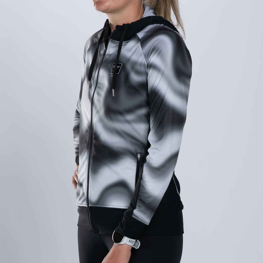 Winter Zoot | Women'S Elite Thermo Shield Hoodie - Blur