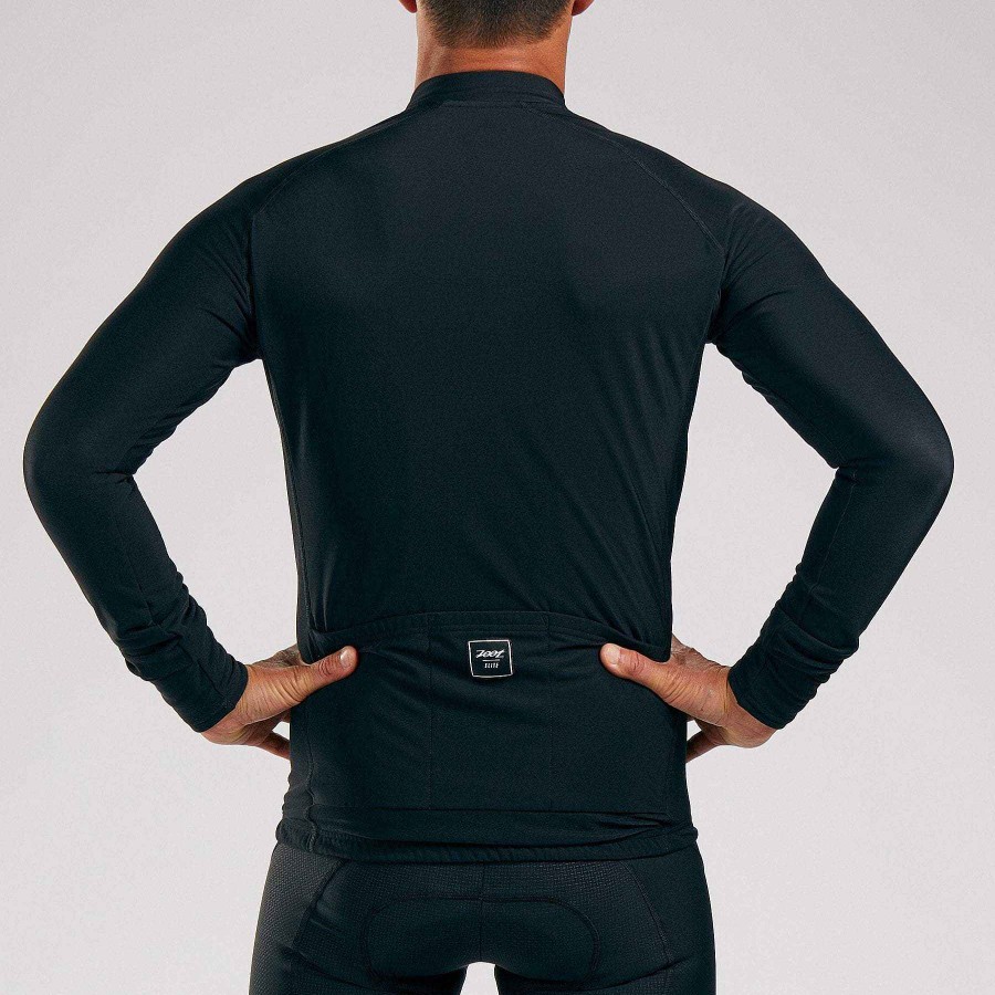 Winter Zoot | Men'S Elite Cycle Thermo Jersey - Black