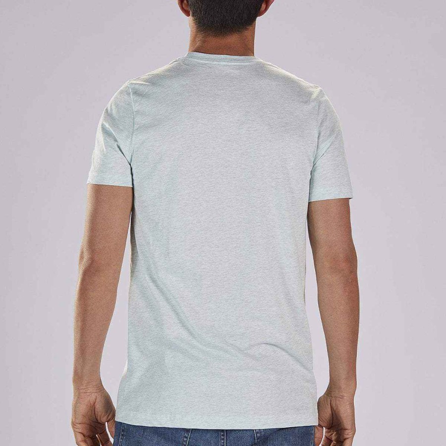 Men Zoot | Men'S Limited Edition Cotton Tee - Ice Blue "Zoot Badge"