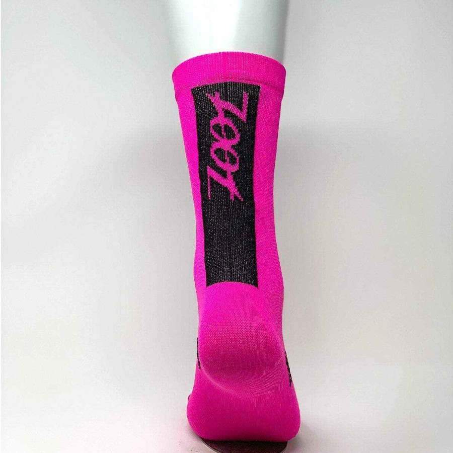 Men Zoot | Unisex 6" Speedline Sock - Neon Pink