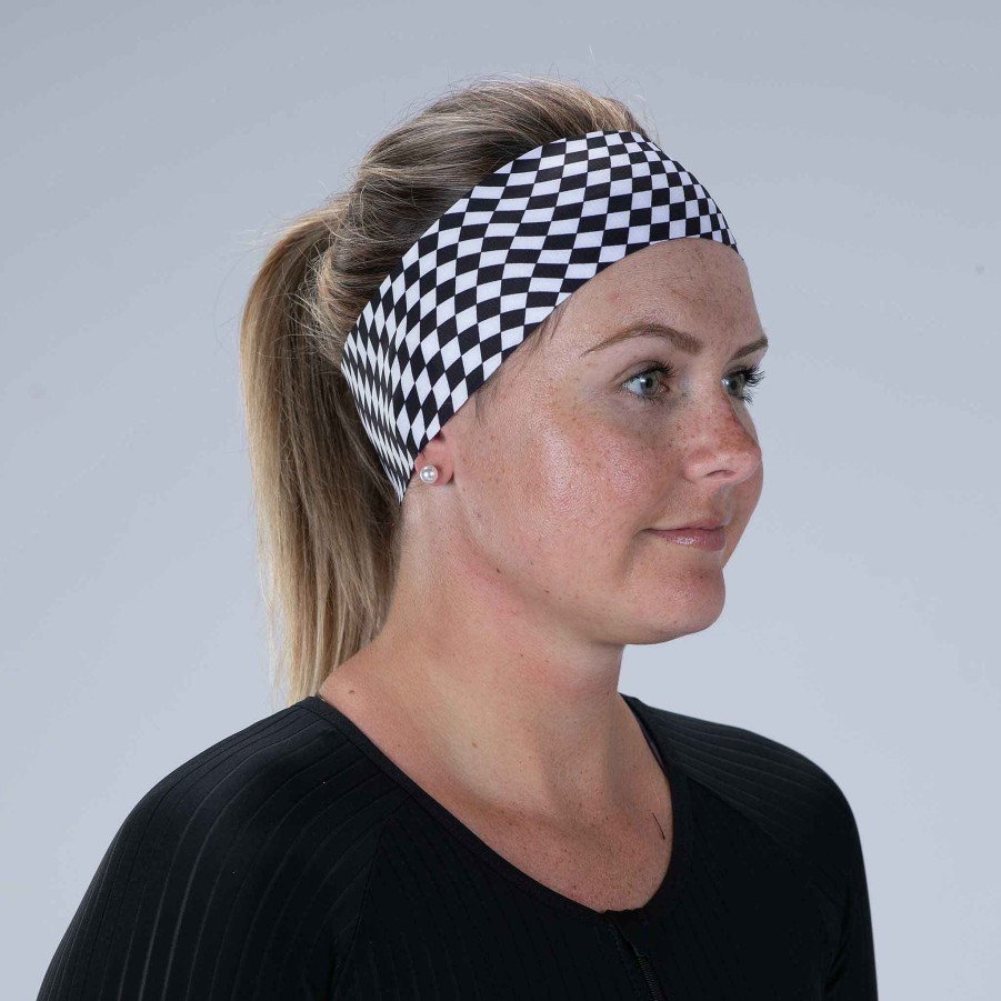 Men Zoot | Unisex Ltd Headband - Checkers