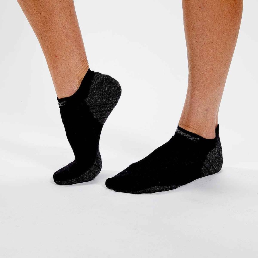 Men Zoot | Unisex No Show Light Cushion Sock - Black