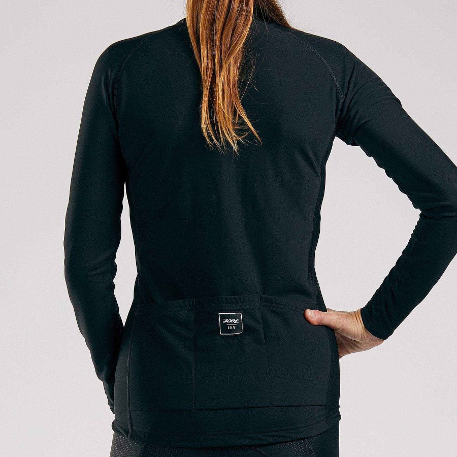 Winter Zoot | Women'S Elite Cycle Thermo Jersey - Black