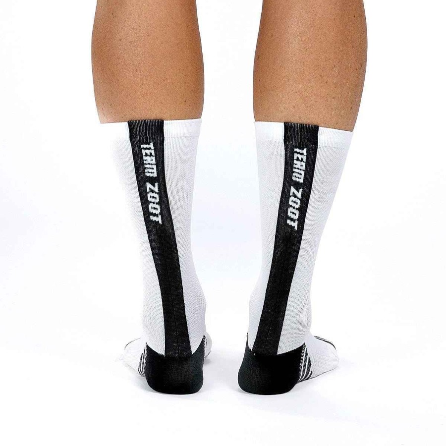 Men Zoot | Unisex Tz 6" Sock - White/Black