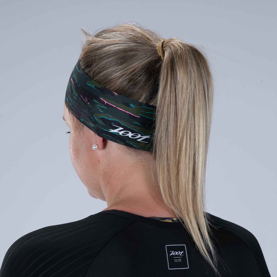 Men Zoot | Unisex Ltd Headband - Cali Camo Pink