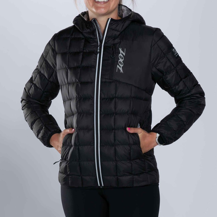 Winter Zoot | Women'S Elite Puffer Jacket - Black