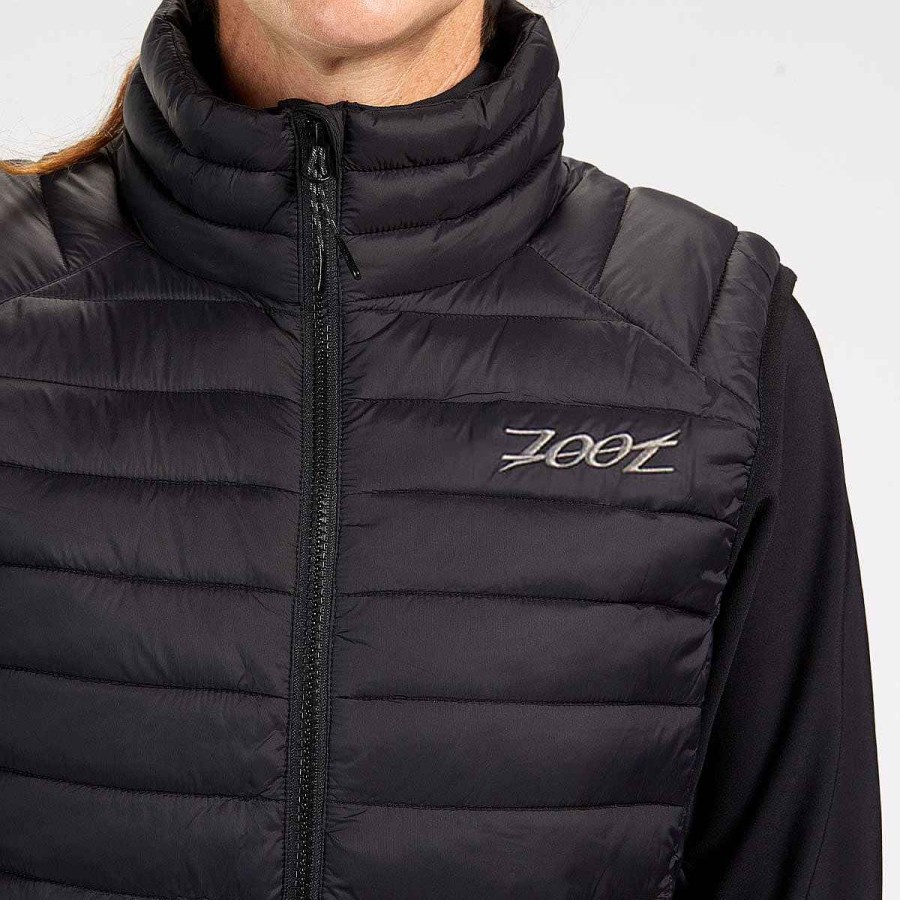 Women Zoot | Women'S Ultra Puffer Vest - Black