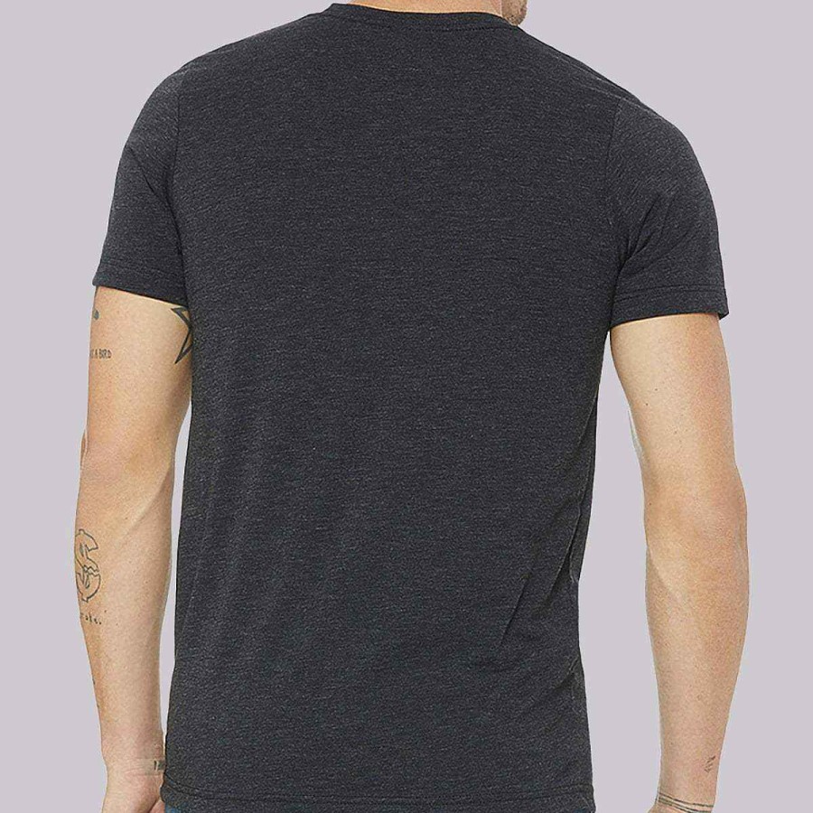 Men Zoot | Men'S Cotton Tee - Charcoal Heather "Carlsbad"