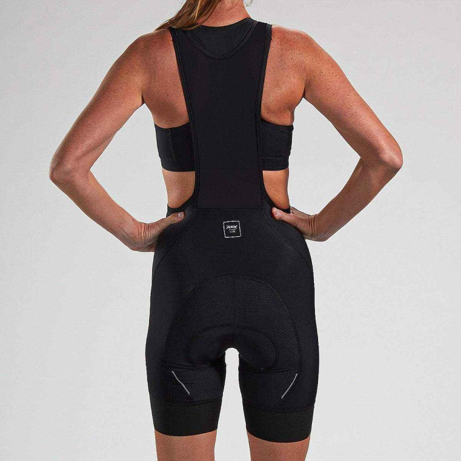 Winter Zoot | Women'S Elite Cycle Thermo Bib - Black