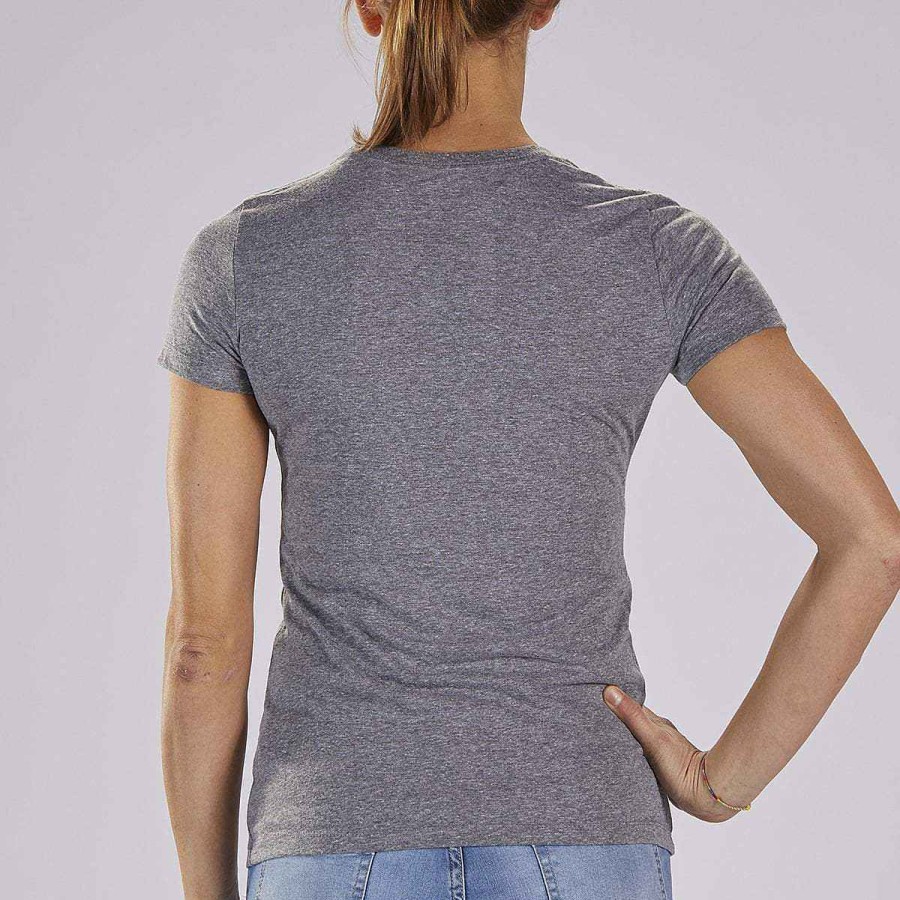 Women Zoot | Women'S Cotton Tee - Grey Heather "Combo Logo"