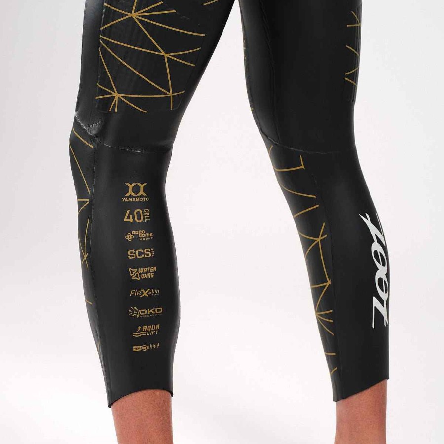 Men Zoot | Men'S Wikiwiki 3.0 Wetsuit - Gold