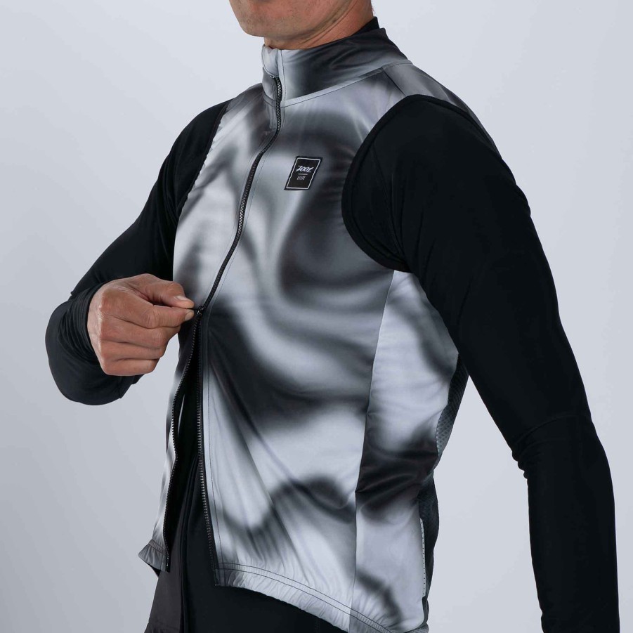 Winter Zoot | Men'S Elite Cycle Vest - Blur