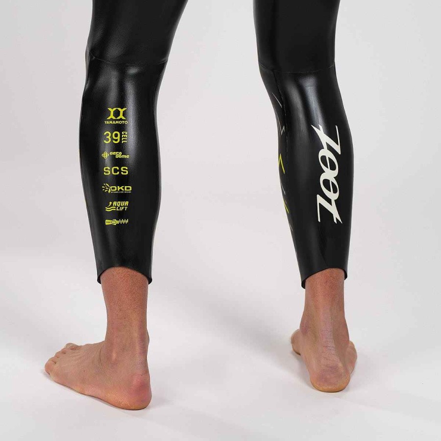 Men Zoot | Men'S Bolt 2.0 Wetsuit - Neon Green/Silver